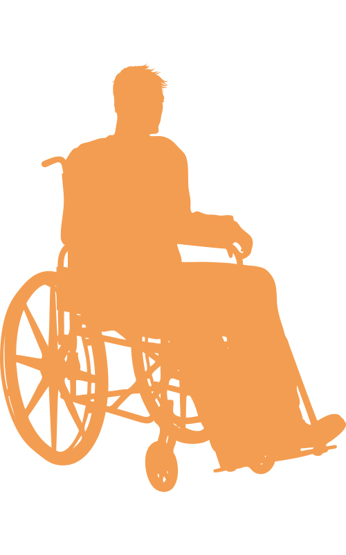 Illustration Personnes handicapées